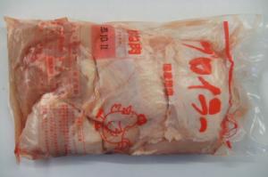 国産 冷蔵 鶏むね肉（揚げ物、煮込み料理等）　１パック　420円/kg(税込)